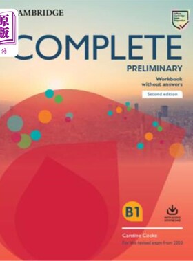 海外直订Complete Preliminary Workbook Without Answers with Audio Download: For the Revis 完成初步工作手册，无需回答，并