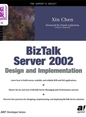 海外直订BizTalk Server 2002 Design and Implementation BizTalk Server 2002的设计与实现