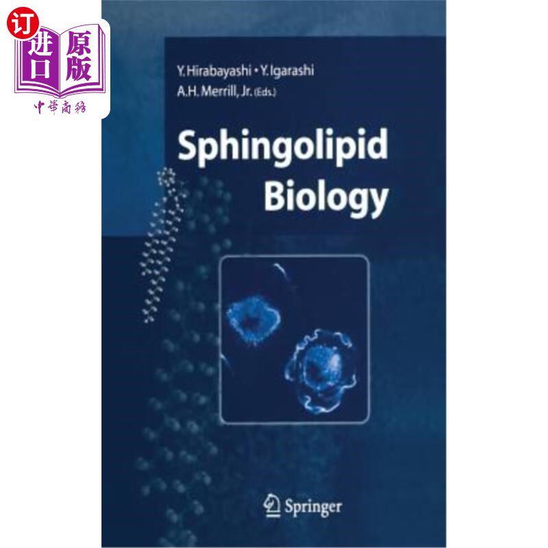 海外直订Sphingolipid Biology 鞘脂类生物