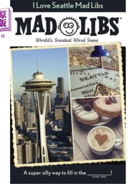 海外直订I Love Seattle Mad Libs: World's Greatest Word Game