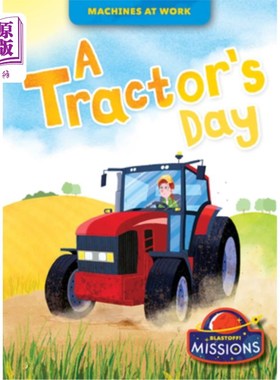 海外直订A Tractor's Day 拖拉机的一天