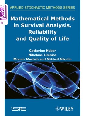 海外直订Mathematical Methods in Survival Analysis, Relia... 生存分析、可靠性和生活质量的数学方法