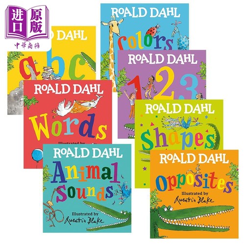 RoaldDahl罗尔德达尔启蒙纸板书