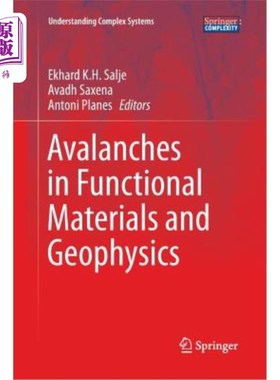 海外直订Avalanches in Functional Materials and Geophysics 功能材料和地球物理学中的雪崩问题
