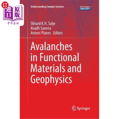 海外直订Avalanches in Functional Materials and Geophysics 功能材料和地球物理学中的雪崩问题