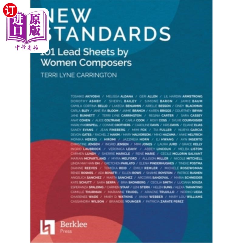海外直订New Standards: 101 Lead Sheets by Women Composers 新标准:女性作曲家的101首歌