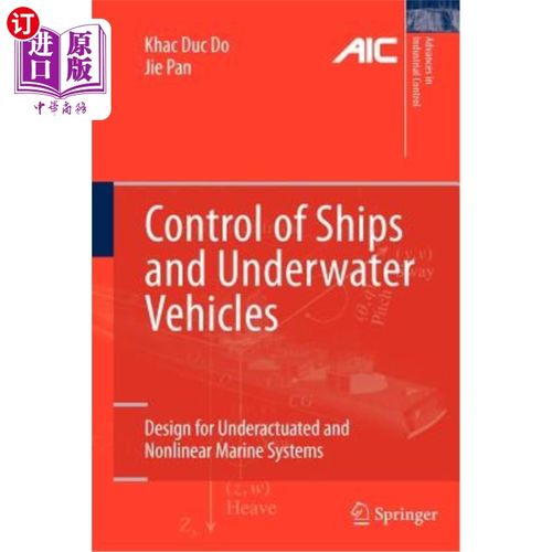 海外直订Control of Ships and Underwater Vehicles: Design for Underactuated and Nonlinear 船舶和水下航行器的控制:欠