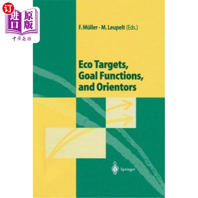 海外直订Eco Targets, Goal Functions, and Orientors 生态目标、目标函数和东方人