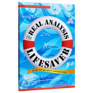 普林斯顿数学三剑客 普林斯顿数学分析读本 英文原版 The Real Analysis Lifesaver Raffi Grinberg 拉菲 格林贝格【中商原版