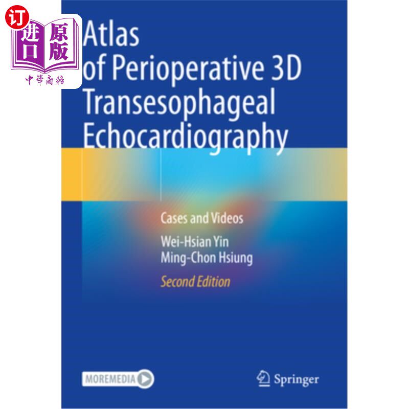 海外直订医药图书Atlas of Perioperative 3D Transesophageal Echocardiography: Cases and Videos 围手术期三维经食管超声
