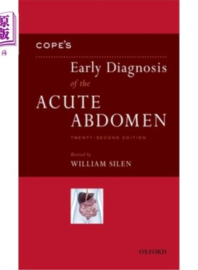 海外直订医药图书Cope's Early Diagnosis of the Acute Abdomen 科普对急腹症的早期诊断