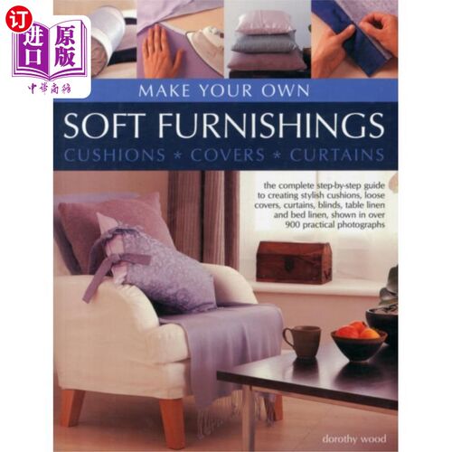 海外直订Make Your Own Soft Furnishings 制作自己的软家具