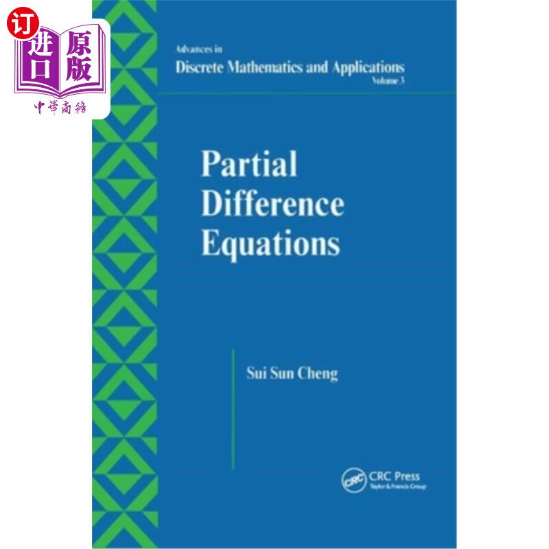海外直订Partial Difference Equations 偏差分方程