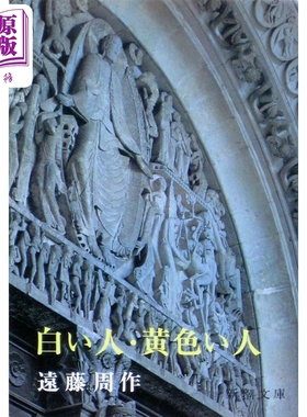 白种人 黄种人 远藤周作代表作 日本当代文学巨匠 芥川奖获奖 日文原版 白い人 黄色い人 新潮文庫【中商原版】