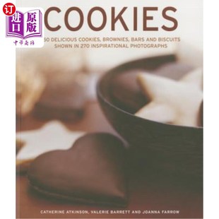 海外直订Cookies: 150 Delicious Cookies, Brownies, Bars and Biscuits Shown in 270 Inspira 饼干:270张鼓舞人心的照片