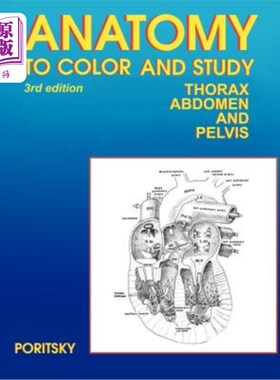 海外直订医药图书Anatomy to Color and Study Thorax Third Edition 胸部色彩解剖学与研究第三版