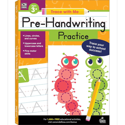 和我一起练字3-5岁字母描红本