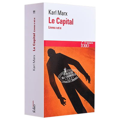 现货 马克思 资本论 卷2 Le Capital 法文原版 Karl Marx 哲学 社会科学【中商原版】