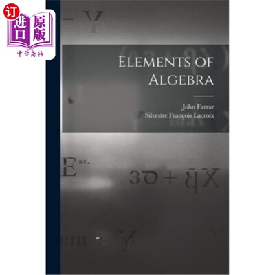 海外直订Elements of Algebra 代数要素