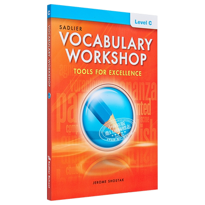 Vocabulary Workshop 2022 Student Grade 8 Level C 词汇工作坊学生书八年级 初中英语英文原版进口教材教辅书【中商原版】