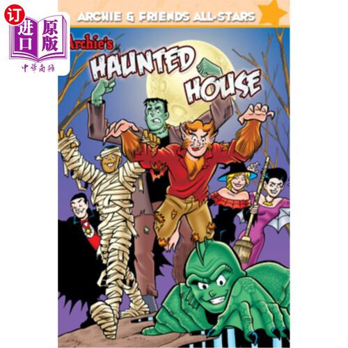 海外直订Archie's Haunted House 阿奇的鬼屋
