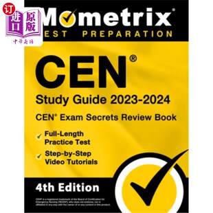 2024 Secrets Study 2023 Practice CEN学习指 海外直订医药图书CEN Length CEN Guide Book Review Exam Full