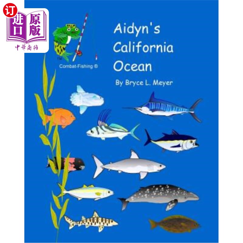 海外直订Aidyn's California Ocean 艾丁的加利福尼亚海