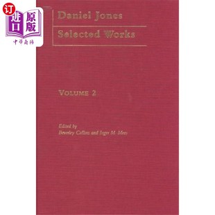 丹尼尔·琼斯 海外直订Daniel 作品选集：第二卷 Volume Selected Works Jones