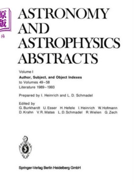 海外直订Author, Subject, and Object Indexes 作者、主题和对象索引