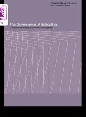 海外直订Governance of Schooling 学校管治
