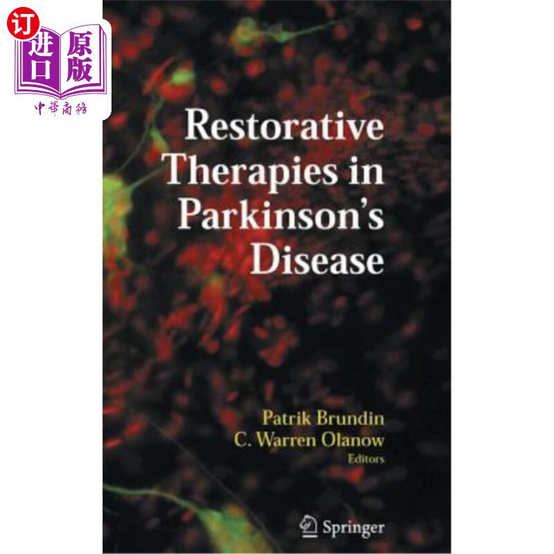 海外直订医药图书Restorative Therapies in Parkinson's Disease 帕金森病的恢复性疗法