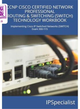 海外直订CCNP Cisco Certified Network Professional Routing & Switching (Switch) Technolog CCNP思科认证专业路由和