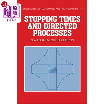 海外直订Stopping Times and Directed Processes 停止时间和定向进程