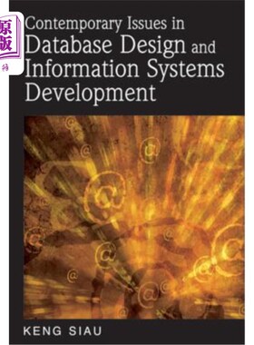 海外直订Contemporary Issues in Database Design and Information Systems Development 数据库设计与信息系统开发的当代问