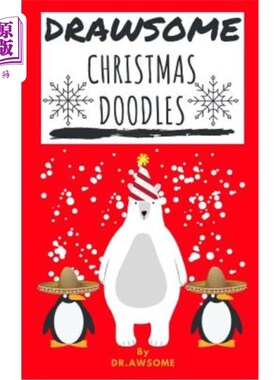 海外直订Drawsome - Christmas Doodles Drawsome-圣诞涂鸦
