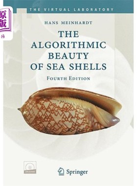 海外直订The Algorithmic Beauty of Sea Shells [With CDROM] 海洋贝壳的算法之美[与CDROM]