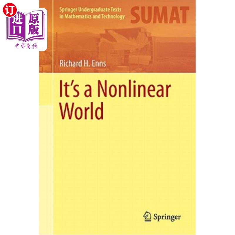 海外直订It's a Nonlinear World 这是一个非线性的世界