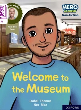 海外直订Hero Academy Non-fiction: Oxford Reading Level 1... 英雄学院非虚构类:牛津阅读10级，书带白色:欢迎来到博物馆