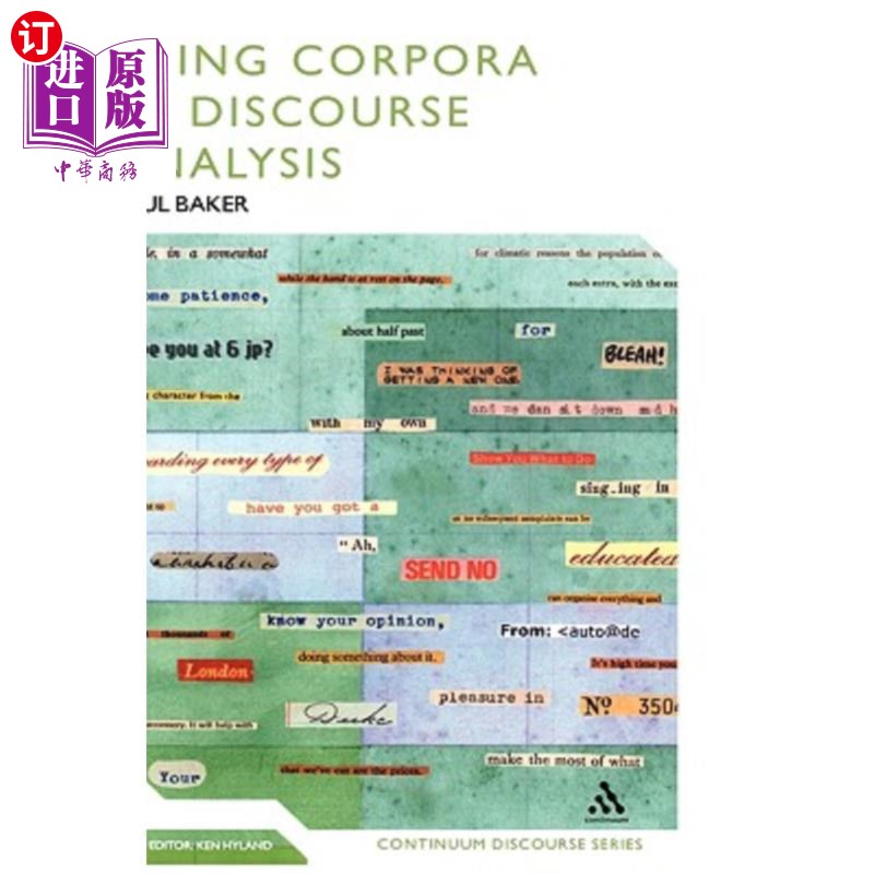 海外直订Using Corpora in Discourse Analysis 语料库在语篇分析中的应用