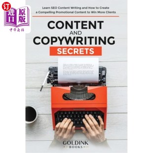 Copywriting Create and SEO How Writing Content 内容和文案 学习SEO内 Secrets 秘密 海外直订Content Learn