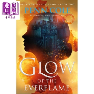 英文原版 永恒之火 the 血族诅咒传奇2 Penn 中商原版 Glow 奇幻流行小说 光辉 Cole Everflame