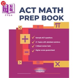 Book Prep ACT数学预备书 Math 海外直订ACT