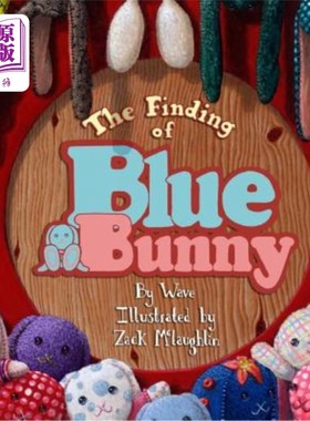 海外直订The Finding of Blue Bunny 蓝色兔子的发现