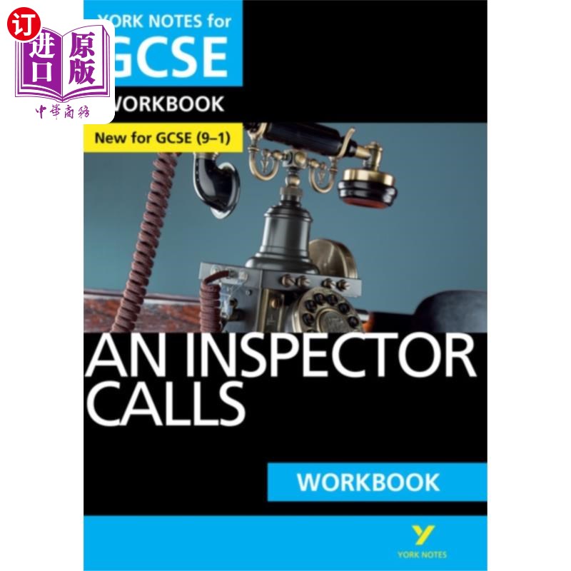 海外直订Inspector Calls WORKBOOK: York Notes for GCSE (9... 检查人员呼叫工作簿:普通中等教育证书约克笔记(9-1)