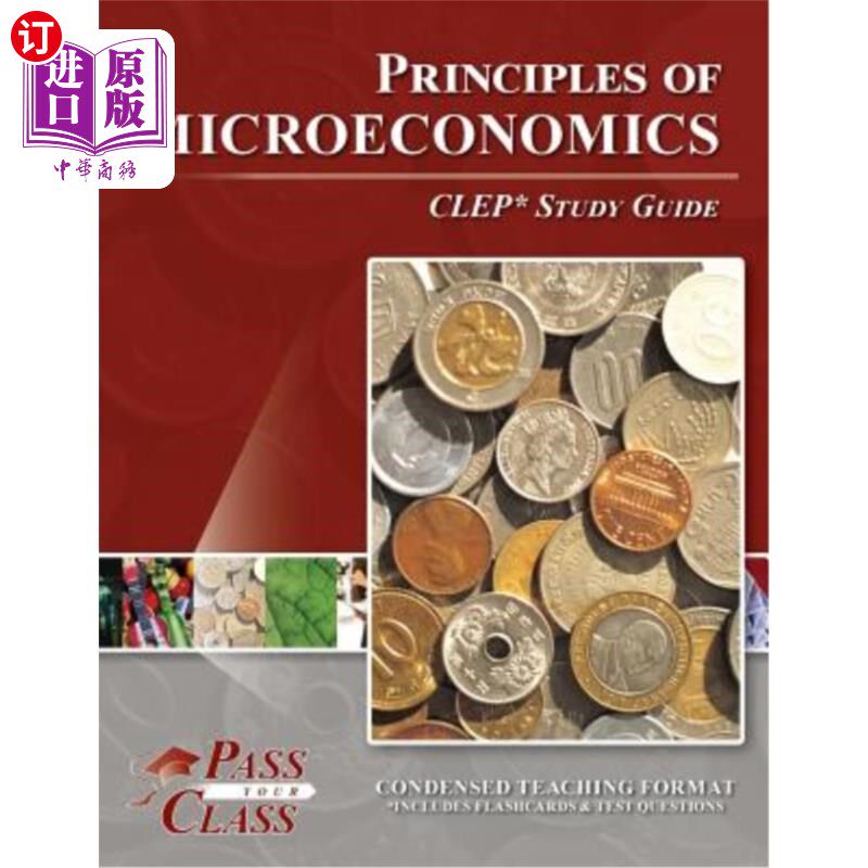 海外直订Principles of Microeconomics CLEP Test Study Guide 微观经济学原理CLEP测试研究指南