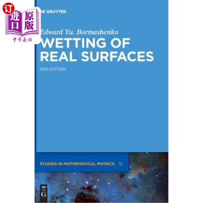 海外直订Wetting of Real Surfaces 实际表面润湿