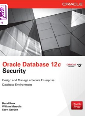 海外直订Oracle Database 12c Security Oracle数据库12c安全