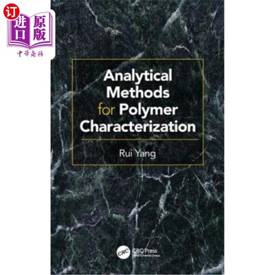 海外直订Analytical Methods for Polymer Characterization 聚合物表征的分析方法