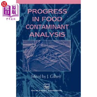 海外直订Progress in Food Contaminant Analysis 食品污染物分析进展