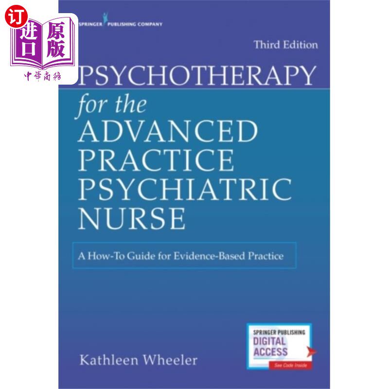 海外直订医药图书Psychotherapy for the Advanced Practice Psychiat... 精神科护士高级实践心理治疗